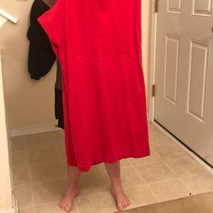 Red palazzo pants sz 26/28